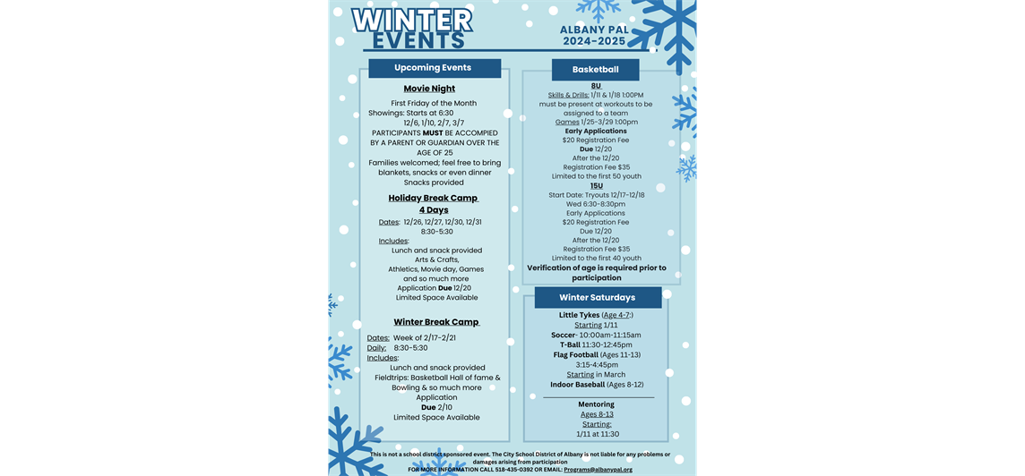 Winter Events